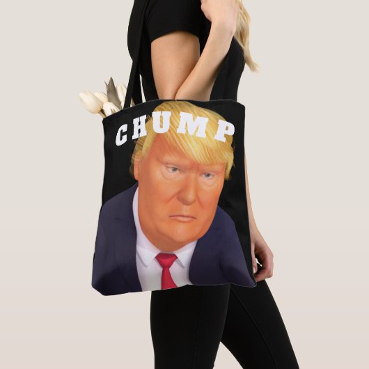 Trump/Chump Boodschappentas Tote Bag (Dichtbij)