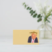 Trump/Chump Business Card Visitekaartje (Staand voorkant)