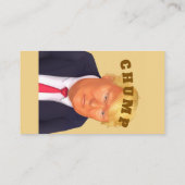Trump/Chump Business Card Visitekaartje (Achterkant)