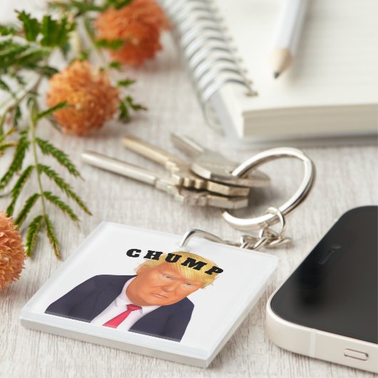 Trump/Chump Keychain (Voorkant Rechts)