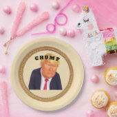 Trump/Chump Paper Plate Papieren Bordje (Feest)