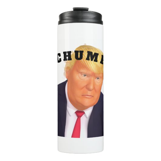 Trump/Chump Thermal Tumbler Thermosbeker (Voorkant)