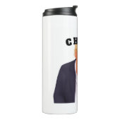 Trump/Chump Thermal Tumbler Thermosbeker (Gedraaid links)