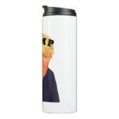 Trump/Chump Thermal Tumbler Thermosbeker (Geroteerd rechts)