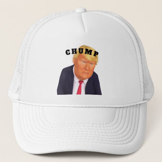 Trump/Chump Trucker Hat Trucker Pet (Voorkant)