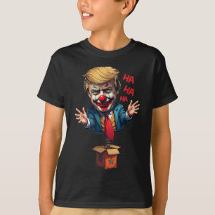 Trump circus clown grappige politieke humor t-shirt