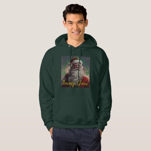 Trump Claus Hoodie (Voorkant volledig)