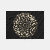 Trump Clic Mandala Style 86 47 Subtle Resist 8647 Fleece Deken (Voorkant (Horizontaal))