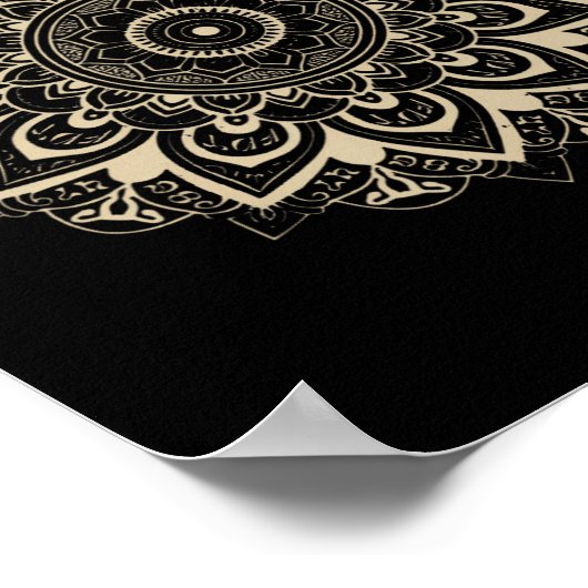 Trump Clic Mandala Style 86 47 Subtle Resist 8647 Poster (Hoek)