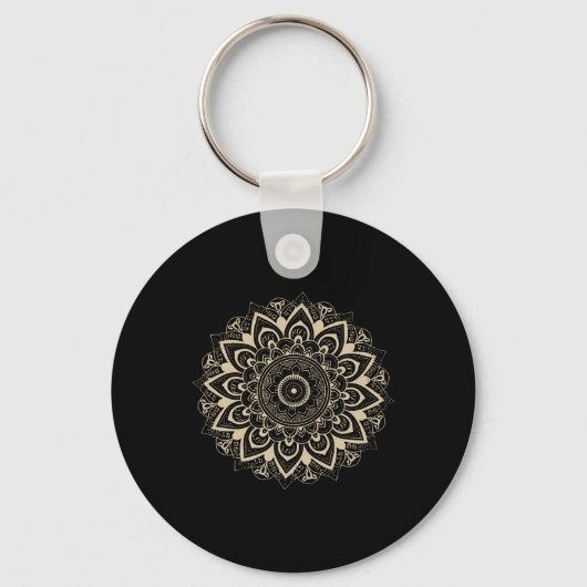 Trump Clic Mandala Style 86 47 Subtle Resist 8647 Sleutelhanger (Voorkant)