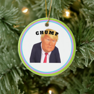 Trump/Clown Keramische Versiering Keramisch Ornament