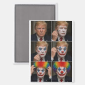 Trump Clown Magneet (Voorkant / Achterkant)