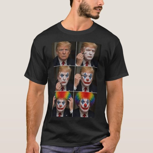 Trump Clown Overhemd T-shirt (Voorkant)