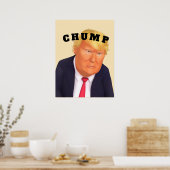 Trump/Clown Poster (Keuken)