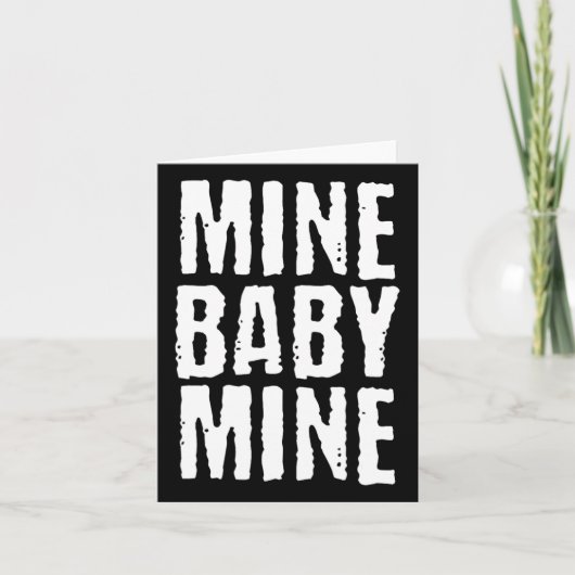 Trump Coal Mining Ba Kaart (Voorkant)