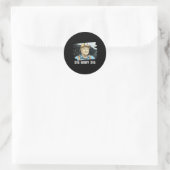 Trump Coalminer Dig Ba Ronde Sticker (Tas)