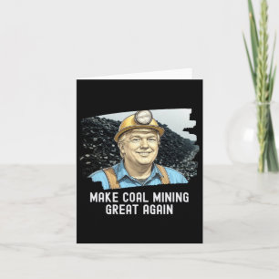 Trump Coalminer maakt steenkoolwinning weer geweld Kaart