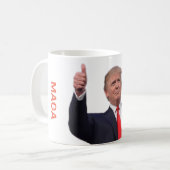 TRUMP COFFEE MOK (Voorkant links)