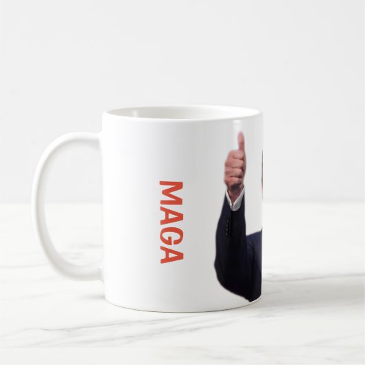 TRUMP COFFEE MOK (Links)