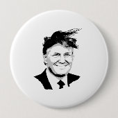 Trump Comb Ronde Button 4,0 Cm (Voorkant)