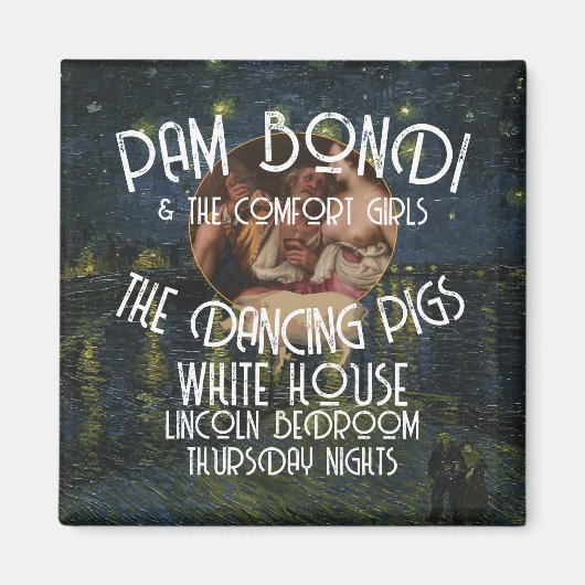 TRUMP COMFORT GIRLS BONDI NOEM GABBARD MAGNEET (Voorkant)