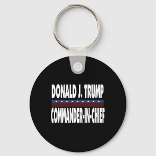 Trump Commandant in Chief President Republikeinse Sleutelhanger