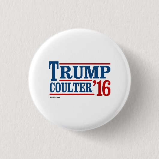 Trump Coulter 2016 Ronde Button 3,2 Cm (Voorkant)