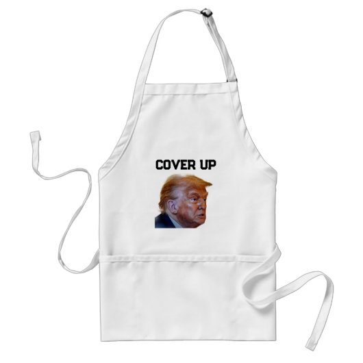 Trump Cover Up Apron Standaard Schort (Voorkant)