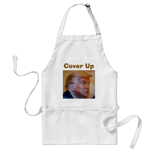 Trump/Cover Up Apron Standaard Schort (Voorkant)