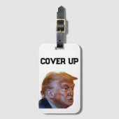 Trump Cover Up Bagage Label (Voorkant (verticaal))