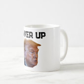 Trump Cover Up Coffee Mug Koffiemok (Voorkant rechts)