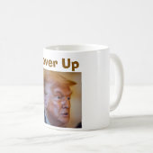 Trump/Cover Up Coffee Mug Koffiemok (Voorkant rechts)
