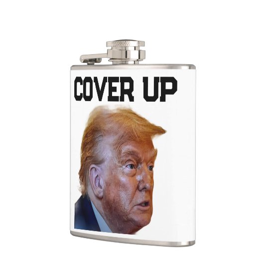Trump Cover Up Flask Heupfles (Links)