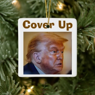 Trump/ Cover Up Keramische Versiering Keramisch Ornament