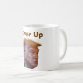 Trump/Cover Up Koffiemok (Voorkant rechts)