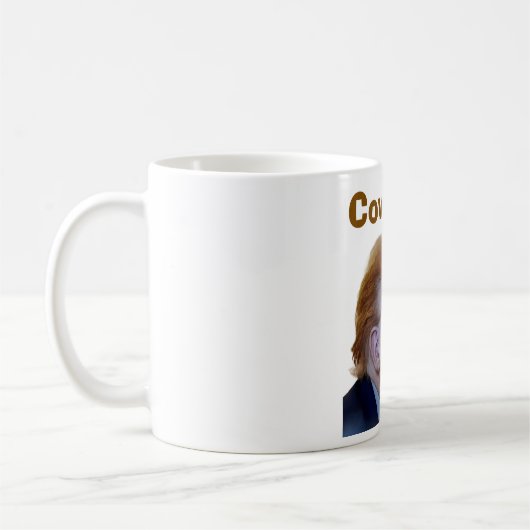 Trump/Cover Up Koffiemok (Links)