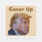 Trump/Cover Up Paper Napkin Servet (Voorkant)