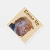 Trump/Cover Up Paper Napkin Servet (Hoek)