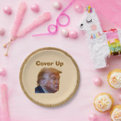 Trump/Cover Up Paper Plate Papieren Bordje (Feest)