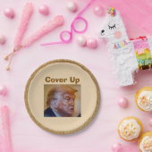 Trump/Cover Up Paper Plate Papieren Bordje (Feest)