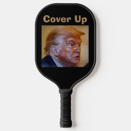 Trump/Cover Up Pickleball Paddle (Voorkant)