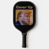 Trump/Cover Up Pickleball Paddle (Achterkant)