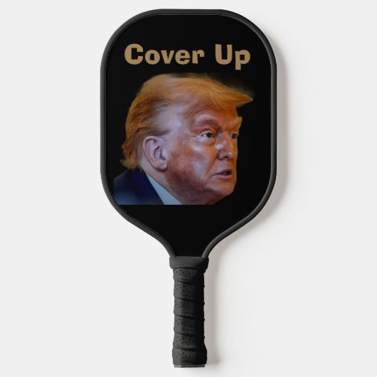 Trump/Cover Up Pickleball Paddle (Voorkant)