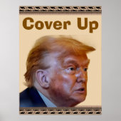 Trump/Cover Up Poster (Voorkant)