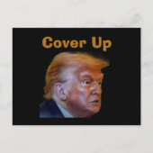 Trump/ Cover Up Postkaart (Voorkant)