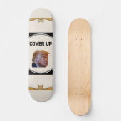 Trump Cover Up Skateboard (Voorkant)