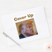 Trump/Cover Up Sticker (Envelop)