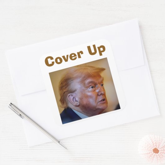Trump/Cover Up Sticker (Envelop)
