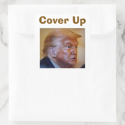 Trump/Cover Up Sticker (Tas)