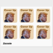 Trump/Cover Up Sticker (Vel)
